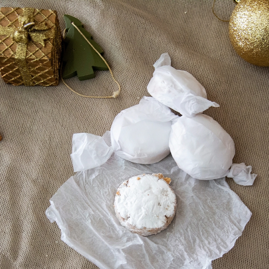 Polvorones de yema