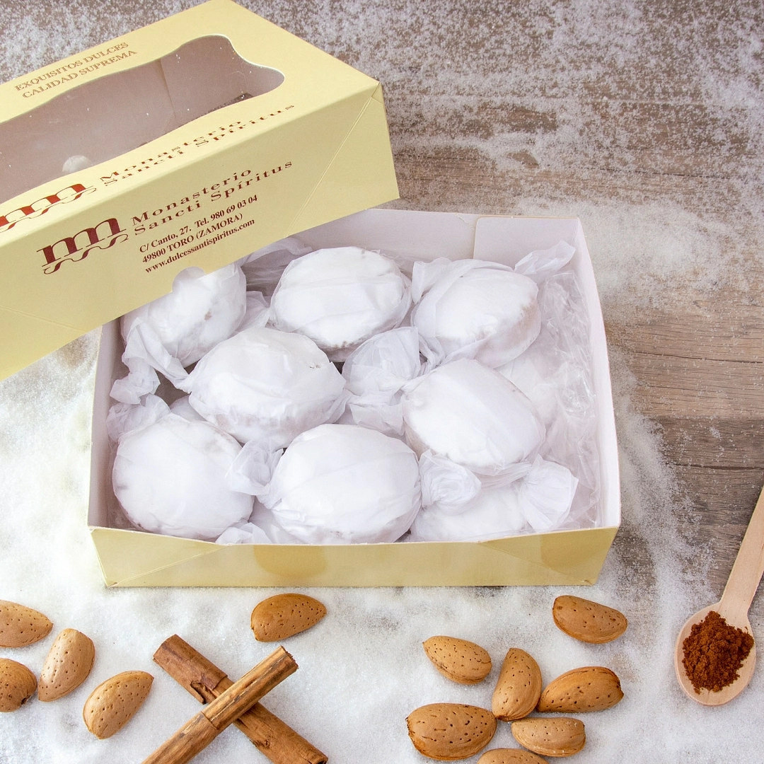 Polvorones de yema