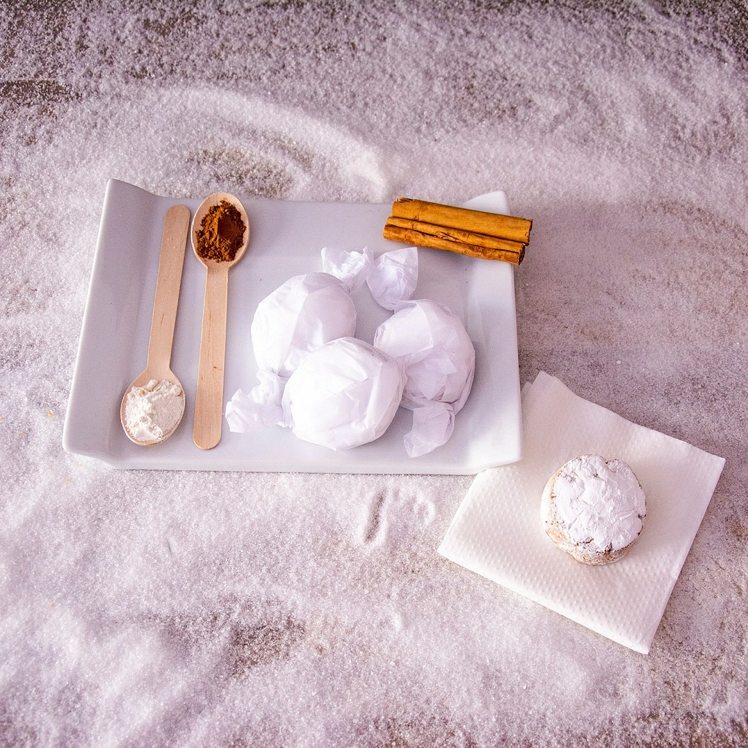 Polvorones de yema